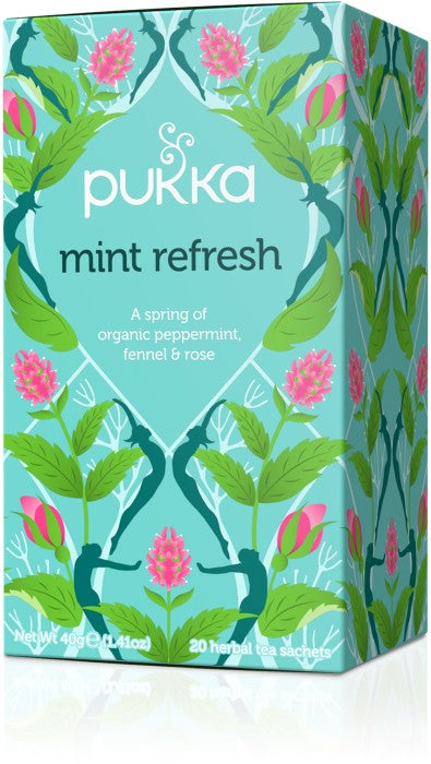 Pukka Mint Refresh Tea  20 tea bags