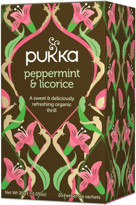 Pukka Peppermint & Licorice 20 tea bags