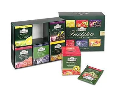 Ahmad Tea Fruit Selection of Six Black Teas 120grams