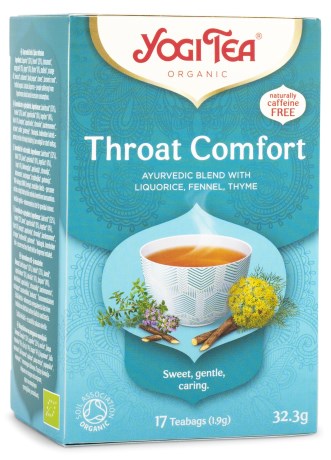 Yogi Tea Throat Comfort Teabags 32.3g