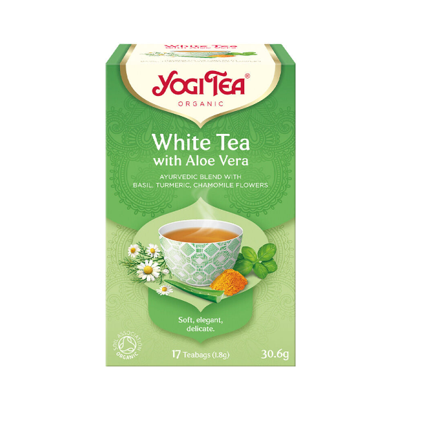 YOGI TEA White Tea Aloe Vera Teabags 30.6g