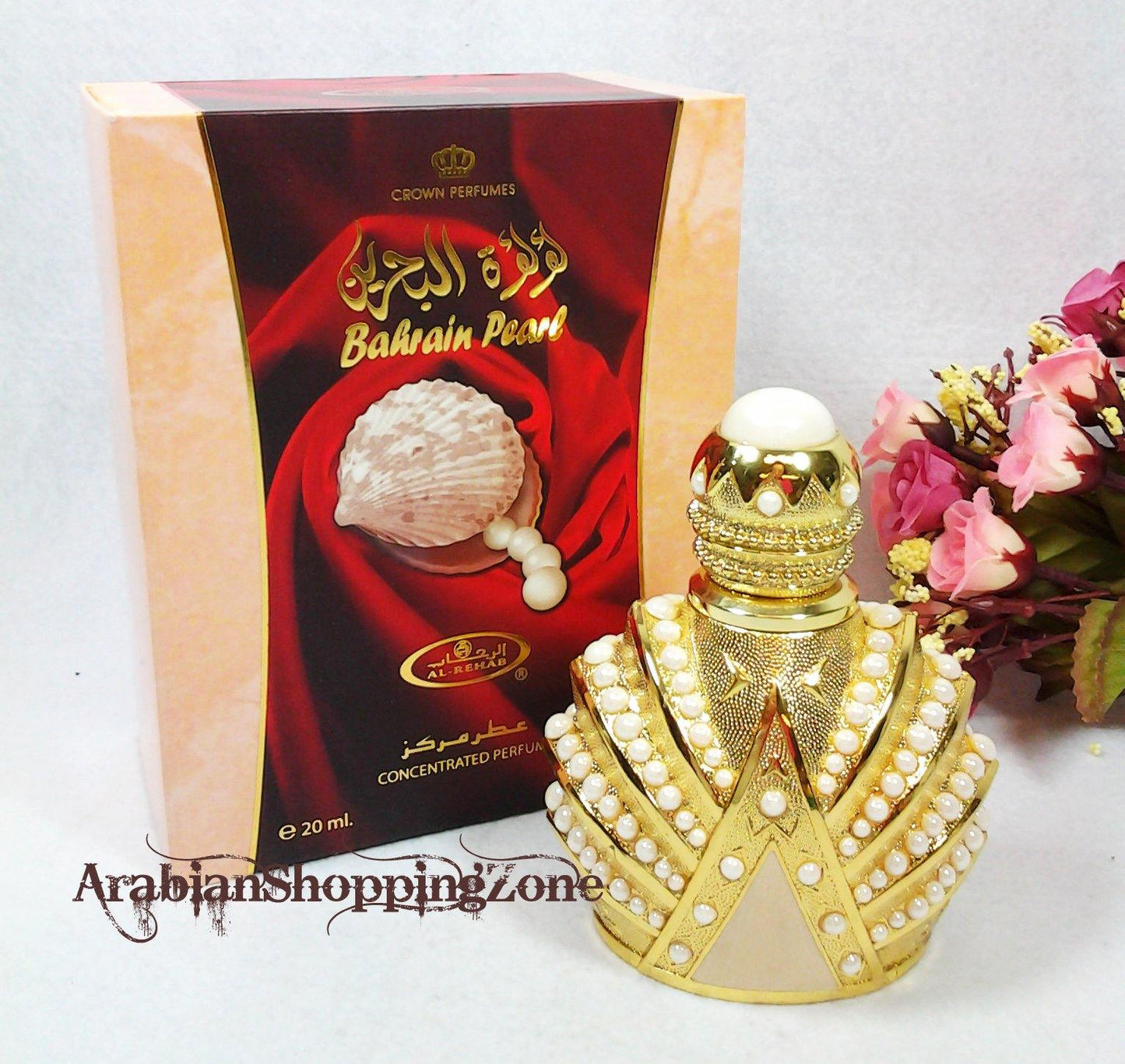 AL Rehab Perfume Bahrain Pearl 20ml Arabian Oil - Islamic Shop