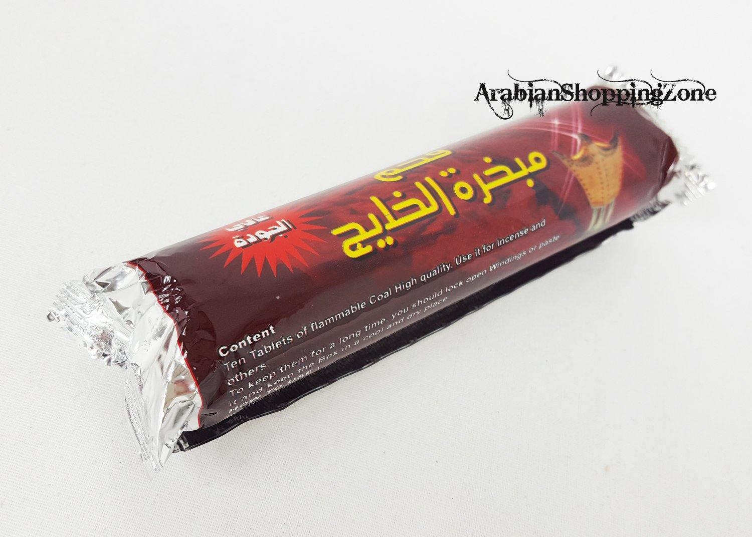 Incense Bakhoor Charcoal Quick Lighting Coal - Arabian Shopping Zone