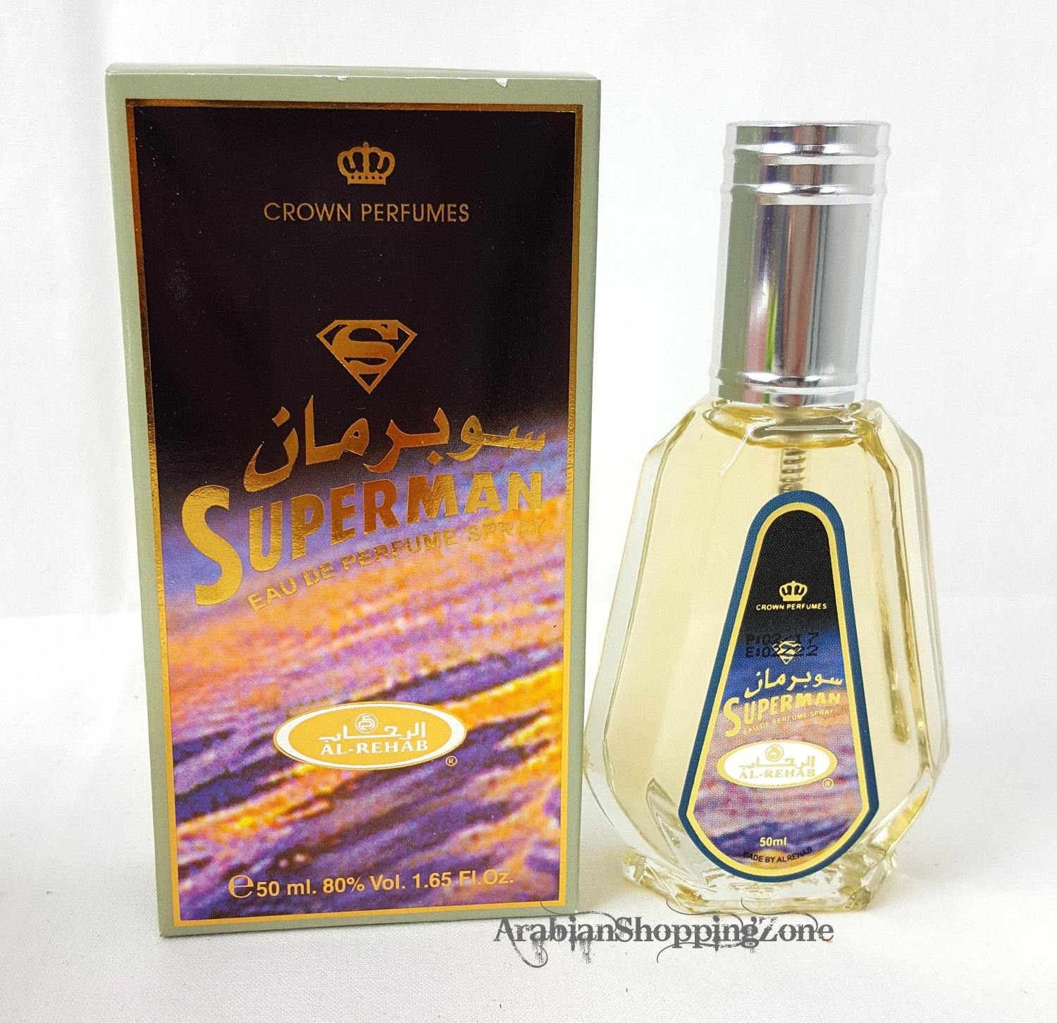 Al Rehab 50ml Eau De Perfume Alfare/Dala/SuperMan/Full/Romatic/Lord - Arabian Shopping Zone