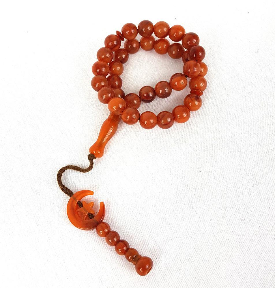 Star/Moon10mm Prayer Beads 33 Masbaha - Arabian Shopping Zone