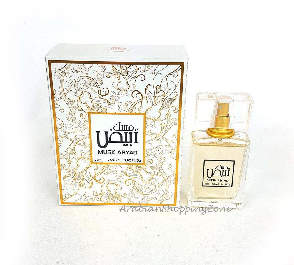 Musk Abyad 30ml EDP Spray Perfume - Arabian Shopping Zone