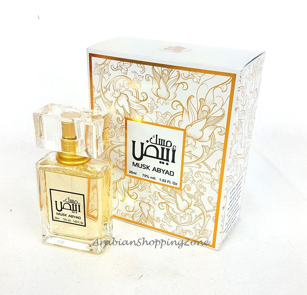 Musk Abyad 30ml EDP Spray Perfume - Arabian Shopping Zone