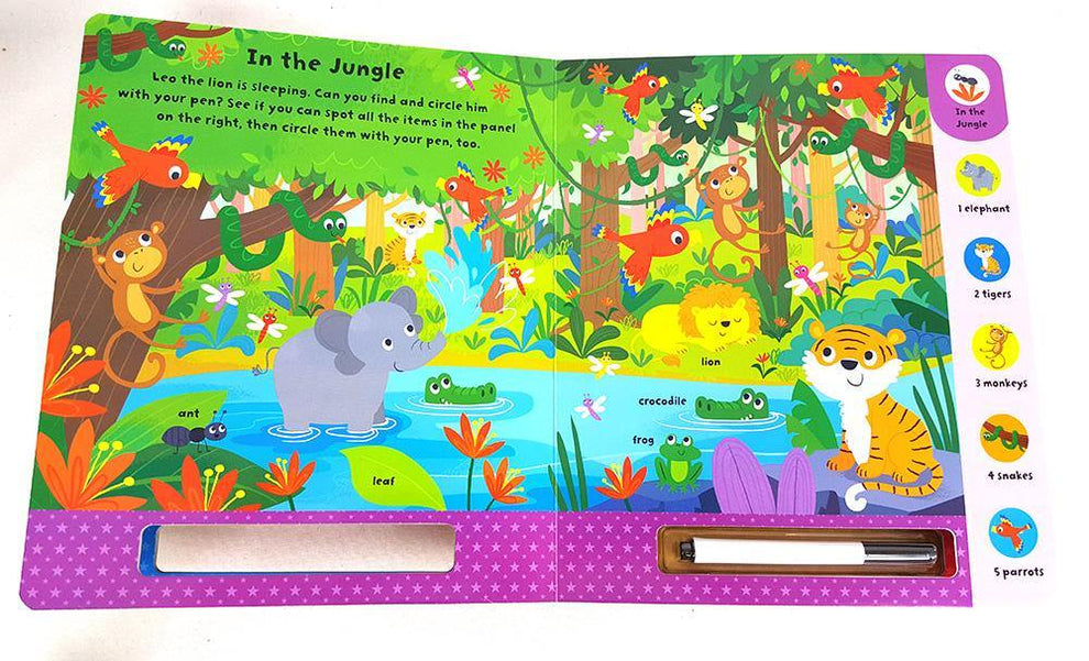 Look and Find Words Arabian Shopping Zone