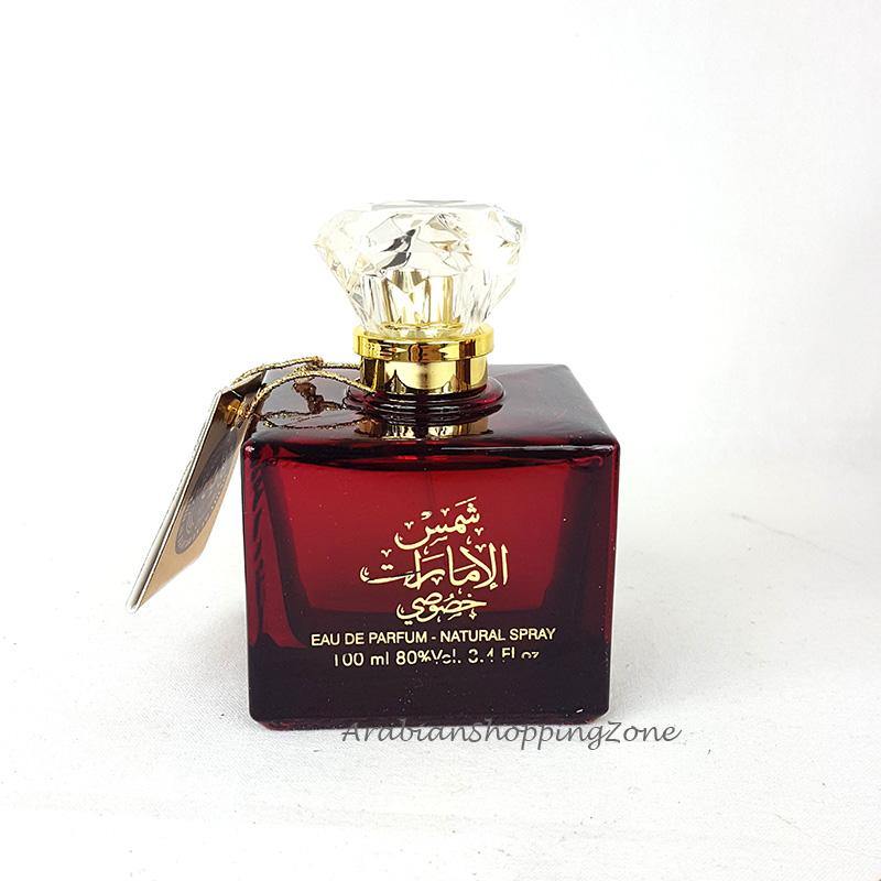 Ard AL Zaafaran Perfumes Shams AL Emarat Khususi Unisex 100ml EDP - Arabian Shopping Zone