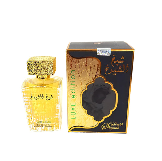 Sheikh Shuyukh Luxe Edition 100ml EDP from Lattafa Perfumes - Arabian Shopping Zone