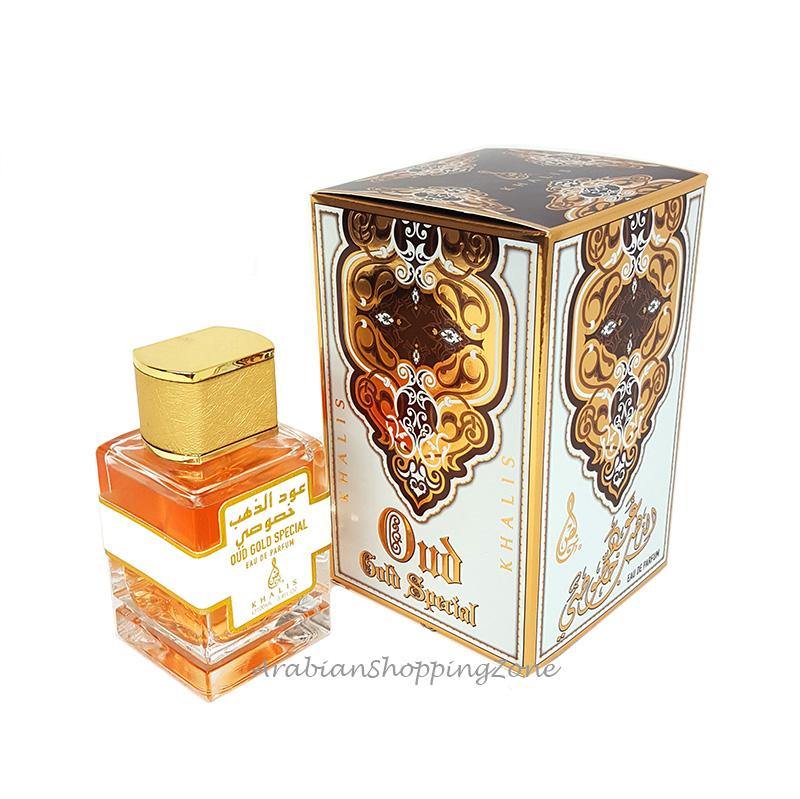 Oud Gold Special 100ml Unisex EDP from Khalis Perfumes - Arabian Shopping Zone