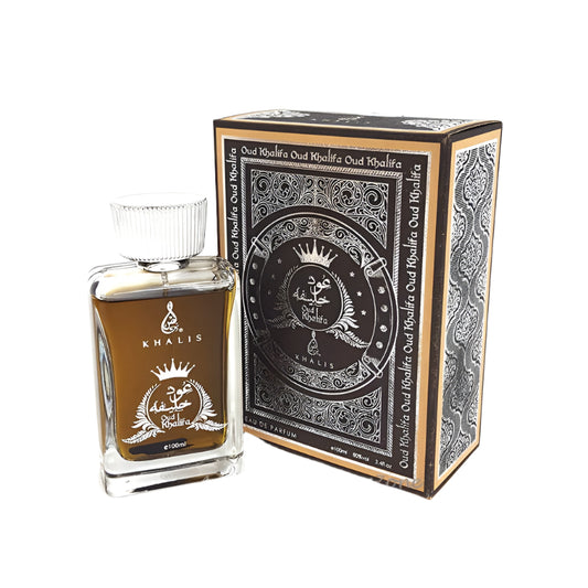 Oud Khalifa 100ml Unisex EDP Spray Perfume by Khalis Perfumes - Arabian Shopping Zone