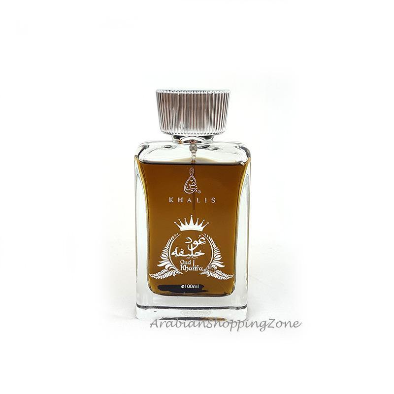 Oud Khalifa 100ml Unisex EDP Spray Perfume by Khalis Perfumes - Arabian Shopping Zone