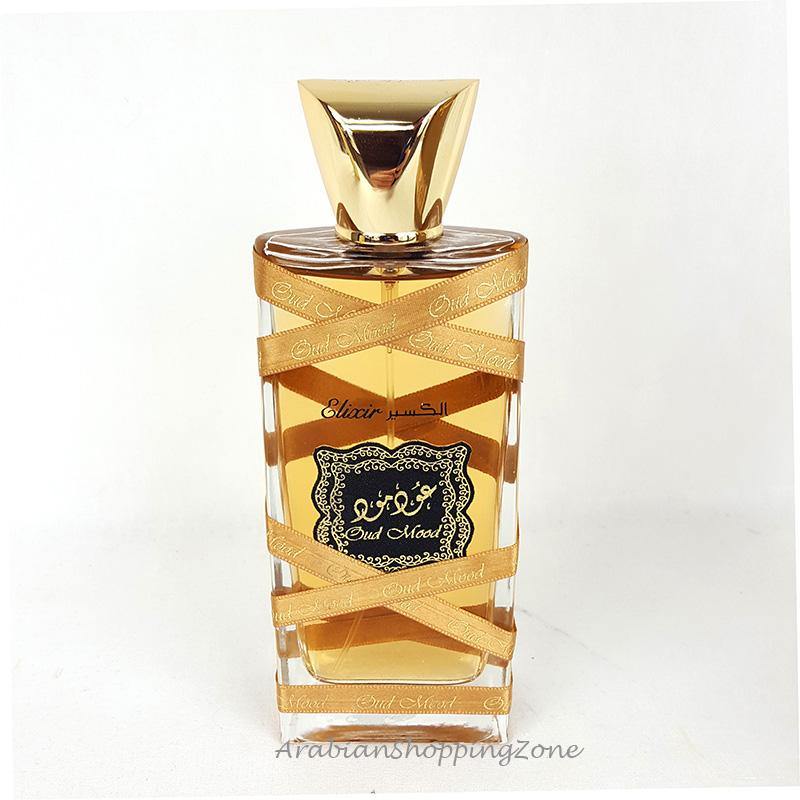 Oud Mood Elixir Unisex 100ml EDP by Lattafa Perfumes - Arabian Shopping Zone