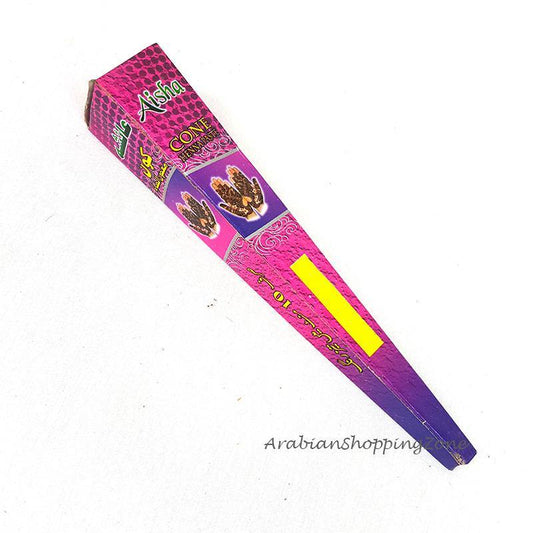 Aisha Henna Paste Cones Black - Arabian Shopping Zone