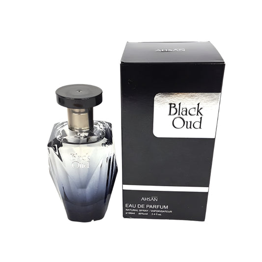 Black Oud Unisex 100ml EDP by Ahsan Perfumes - Arabian Shopping Zone
