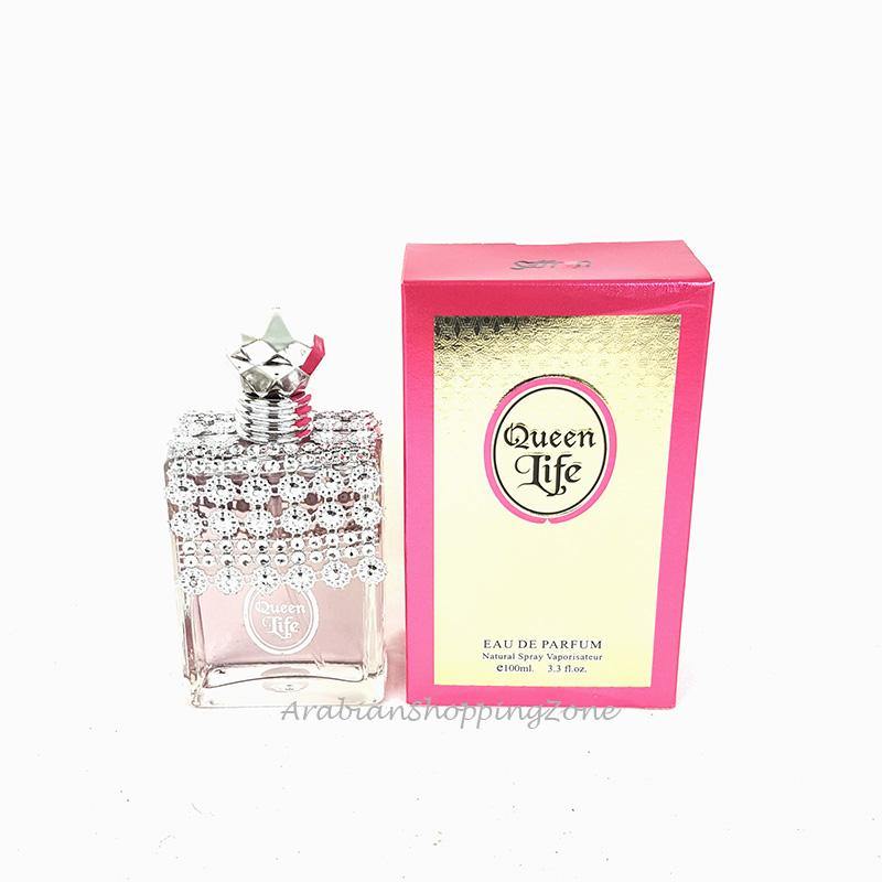 Queen Life Ladies 100ml EDP Spray Perfume by Saffron - Arabian Shopping Zone