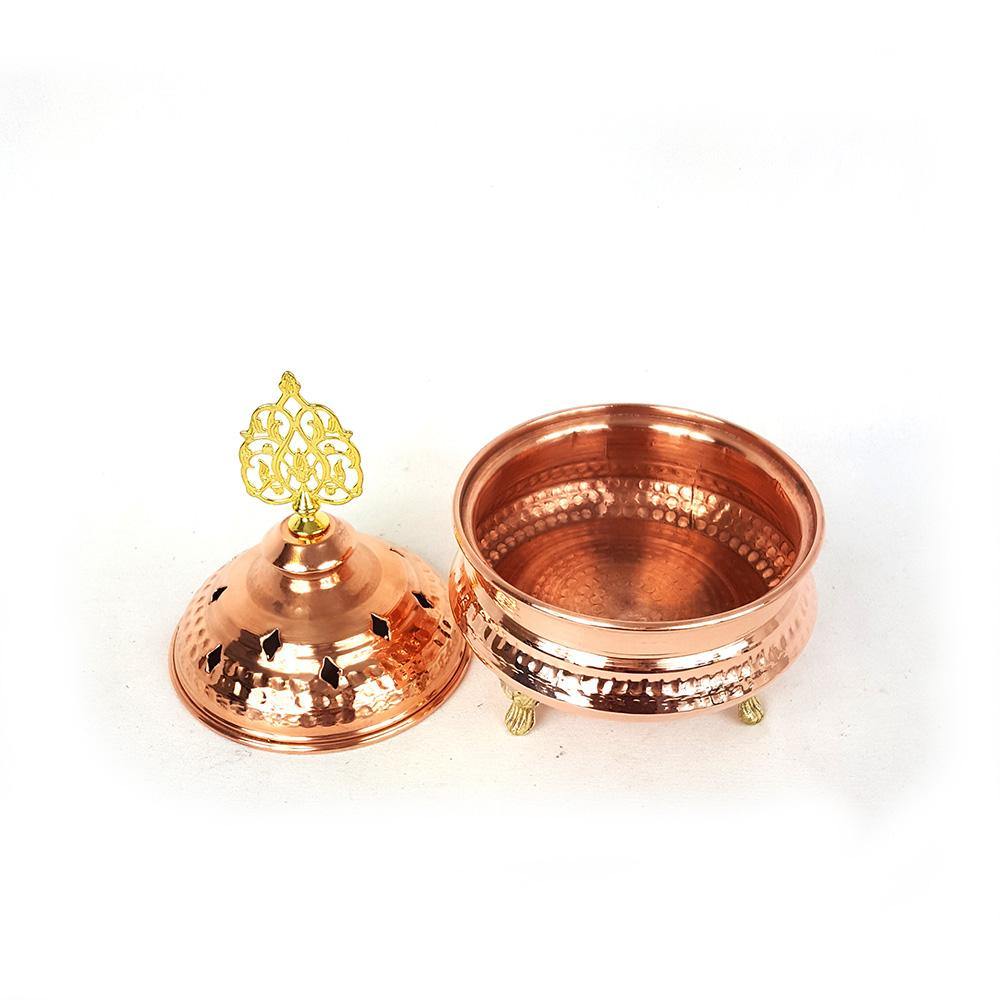 Copper Incense Burner - Lamees - Arabian Shopping Zone