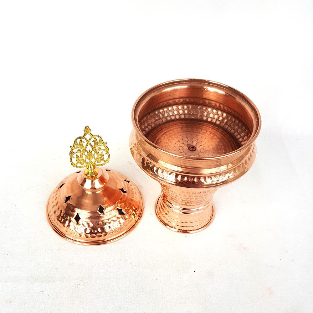 Copper Incense Burner - Lamees - Arabian Shopping Zone