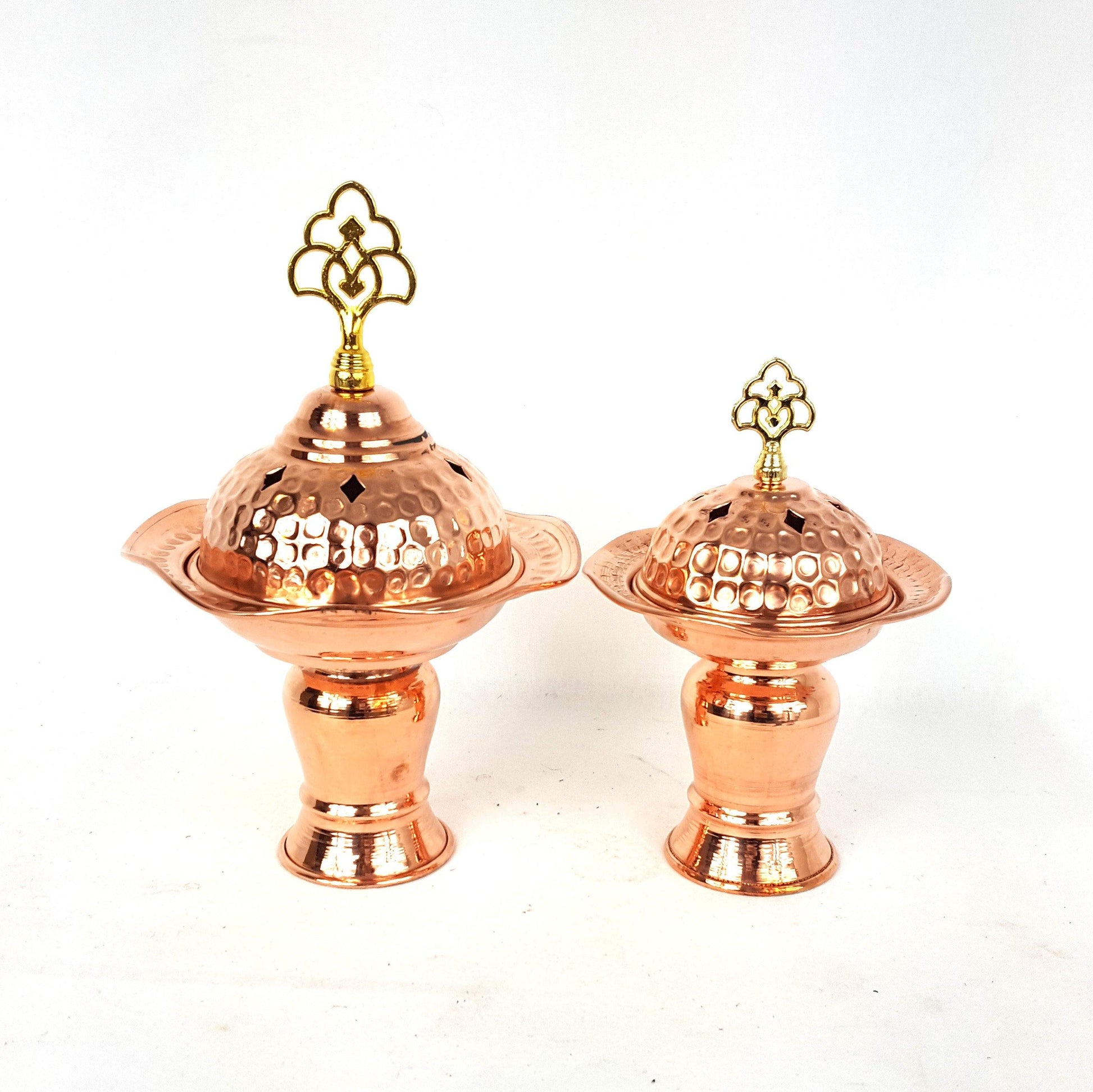 Copper Incense Burner - Alyaa - Arabian Shopping Zone