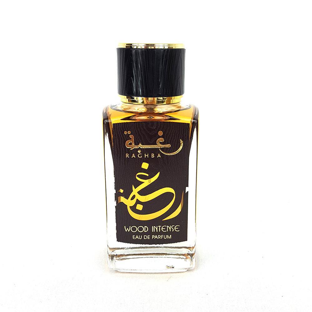 Raghba Wood Intense Unisex Perfume 100ml EDP by Lattafa - Arabian Shopping Zone