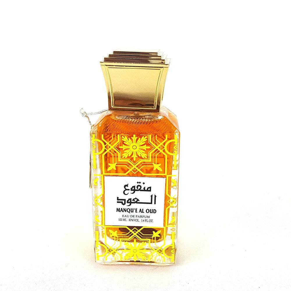 Manqu'e AL Oud Unisex 100ml EDP Spray Perfume by Lattafa - Arabian Shopping Zone