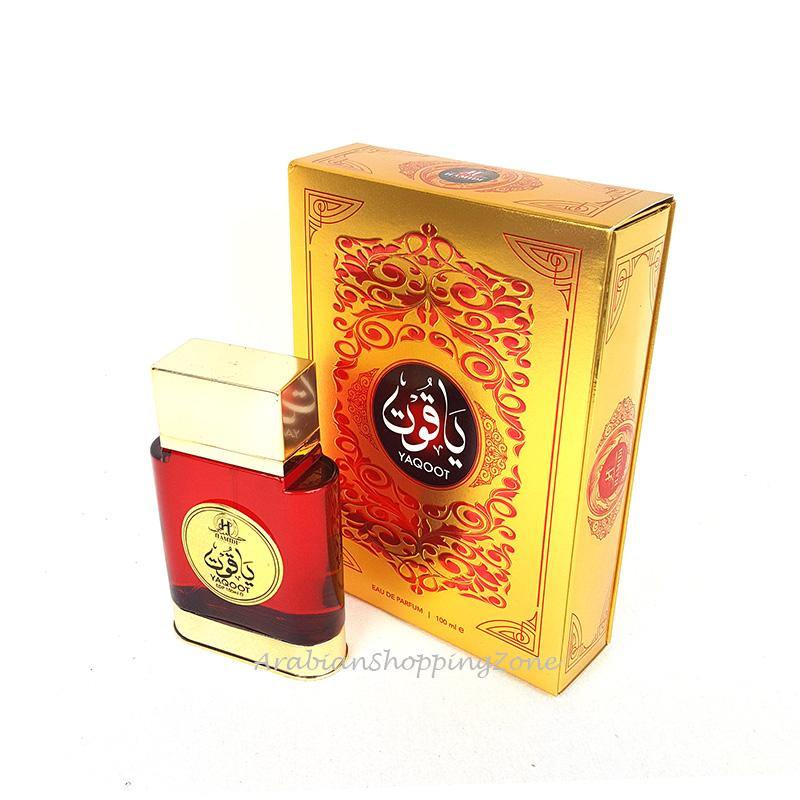 Yaqoot Unisex 100ml Spray Perfume EDP by Hamidi Perfumes - Arabian Shopping Zone