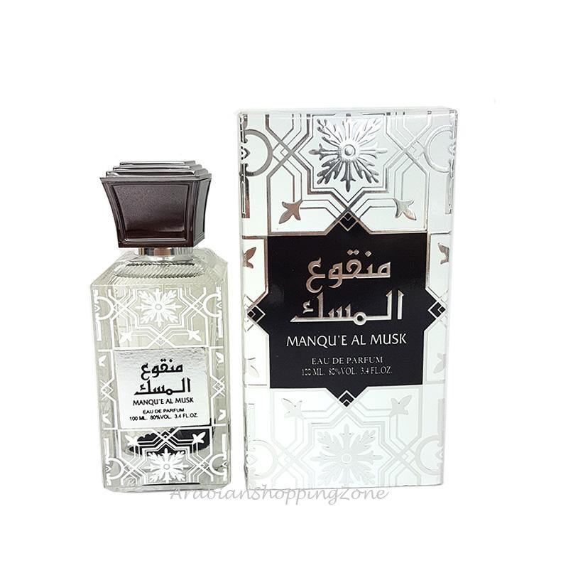 Manqu'e AL Musk Unisex 100ml Spray Perfume EDP by Lattafa Perfumes - Arabian Shopping Zone