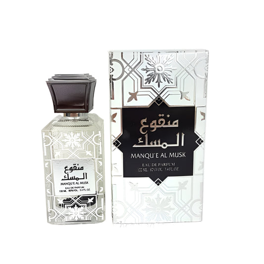 Manqu'e AL Musk Unisex 100ml Spray Perfume EDP by Lattafa Perfumes - Arabian Shopping Zone