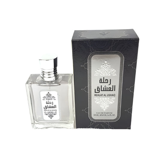 Rehlat Al Ushaq Unisex 100ml EDP Spray Perfume by Lattafa - Arabian Shopping Zone