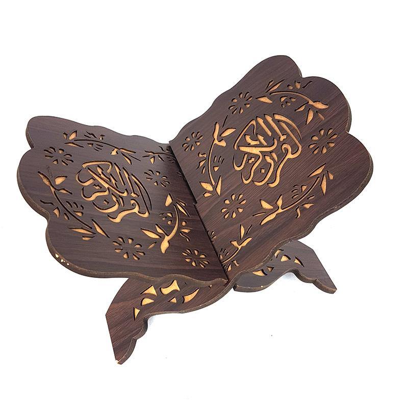 Wood Crafts Holy Quran Holder 8" - Arabian Shopping Zone