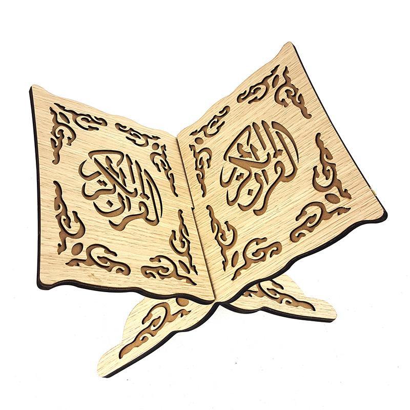Copy of Wood Crafts Holy Quran Holder 10-12" - Arabian Shopping Zone