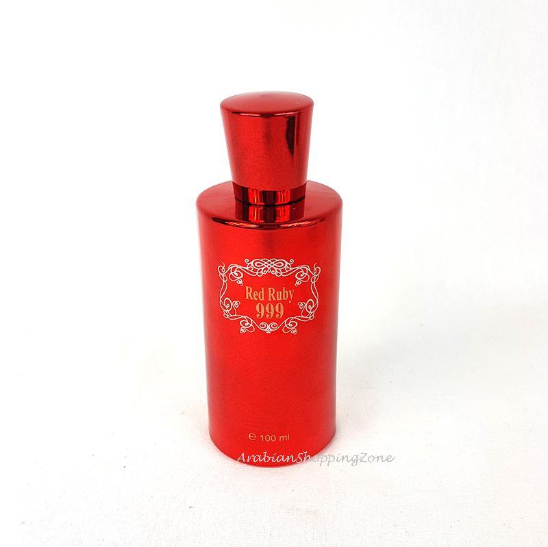 Red Ruby 999 Ladies 100ml Spray Perfume EDP by Saffron Perfumes - Arabian Shopping Zone