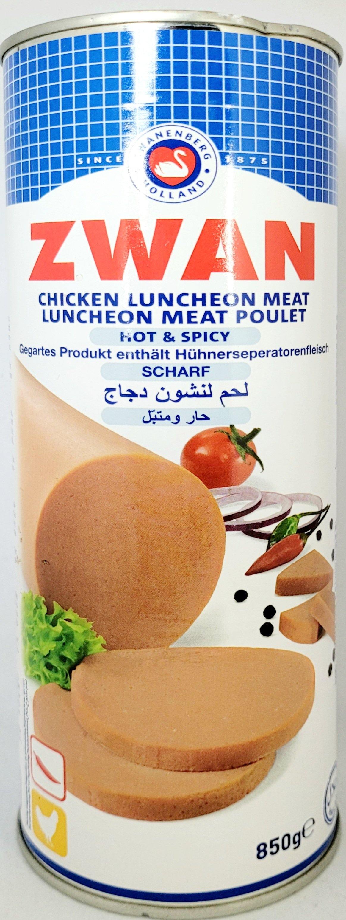 Zwan Chicken Luncheon Spiced 850g - Arabian Shopping Zone