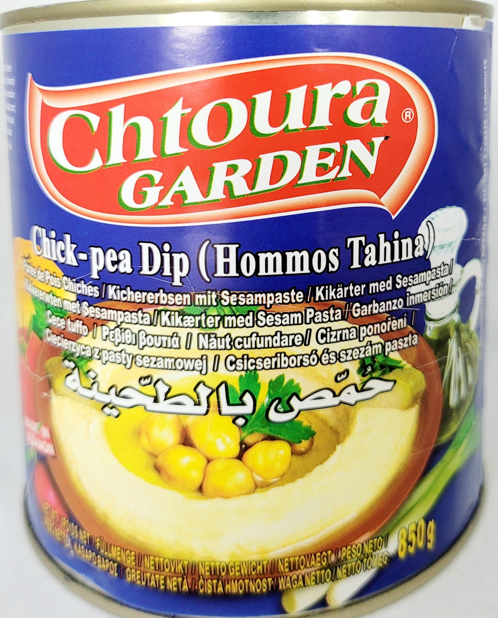Chtoura Garden Chickpea Dip Hommos Tahina 850g - Arabian Shopping Zone