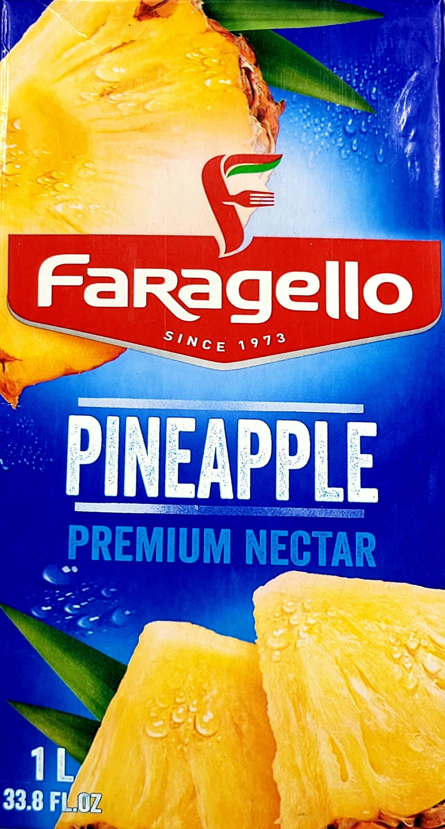 Faragello Pineapple Ananas Juice 1L - Arabian Shopping Zone