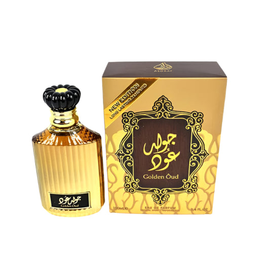 Golden Oud Unisex 100ml EDP Spray Perfume by Lattafa - Arabian Shopping Zone