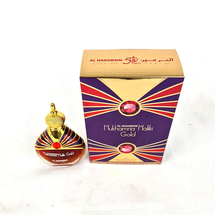 AL Haramain Mukhamria Maliki Gold 30ml Arabian Shopping Zone
