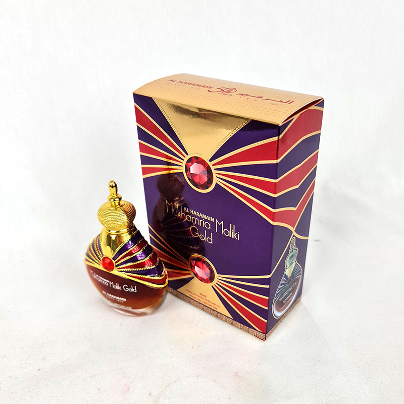 AL Haramain Mukhamria Maliki Gold 30ml Arabian Shopping Zone