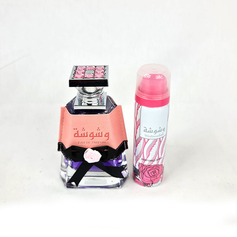 Lattafa Parfum Washwashah EDP 100ml + Deo Spray 50 ml