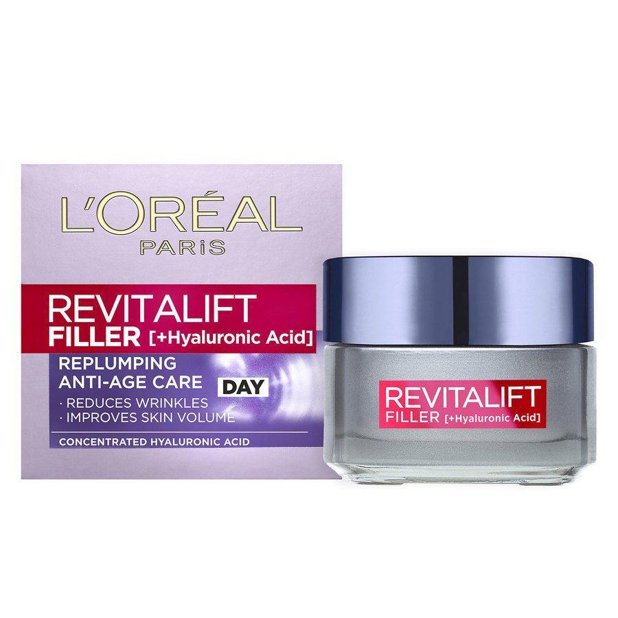 L'Oreal Revitalift Filler Replumping Care Day Cream + Hyaluronic Acid (50ml) - Arabian Shopping Zone