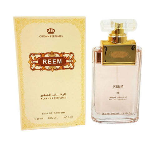 Alrehab REEM 50ML Perfume Spray Unisex Eau de parfum - Islamic Shop