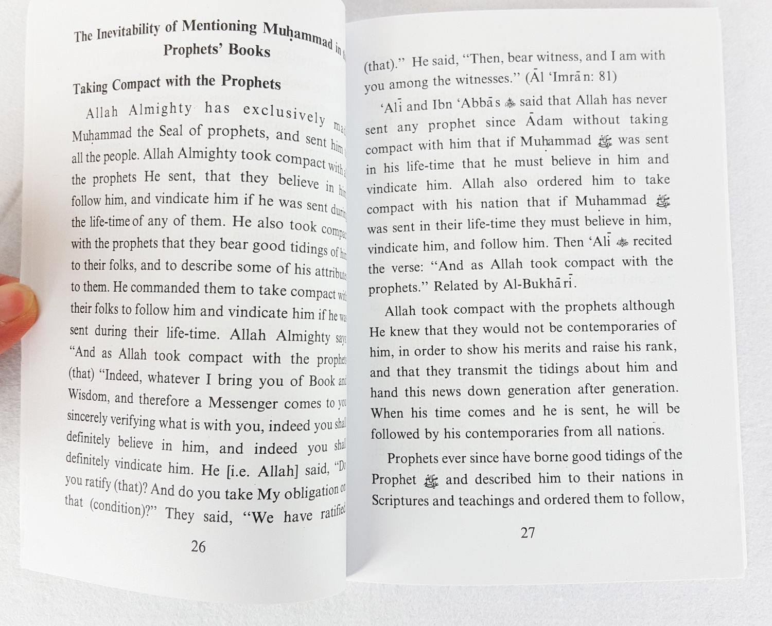 Biblical Prophecies of Mohammad (English)  from Dar-Alsalam - Arabian Shopping Zone