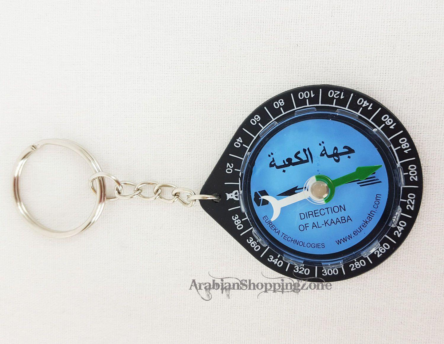 Keyring Qibla Finder Qibla Compass Direction Finder Mecca Islamic - Arabian Shopping Zone