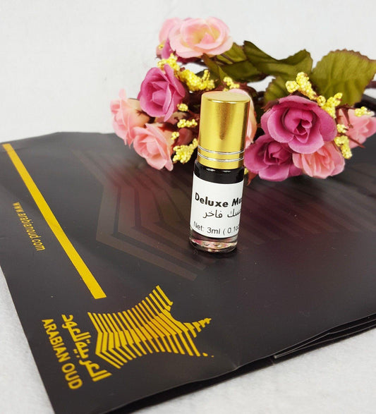 Fakhir Musk (Deluxe Black Musk) 3ml Grade-A Concentrated Perfume Oil - Arabian Shopping Zone