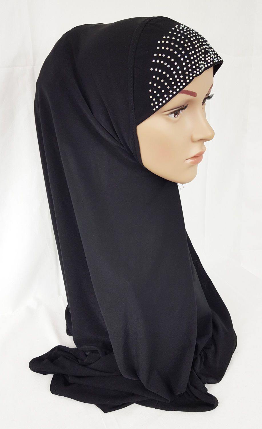 Instant Hijab Scarf Khimar One Piece Abaya Jilbab Al Amira Hijab - Arabian Shopping Zone
