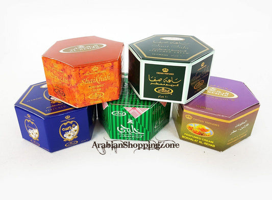AL Rehab Perfumes Arabian Perfumed Body Cream 10g - Islamic Shop