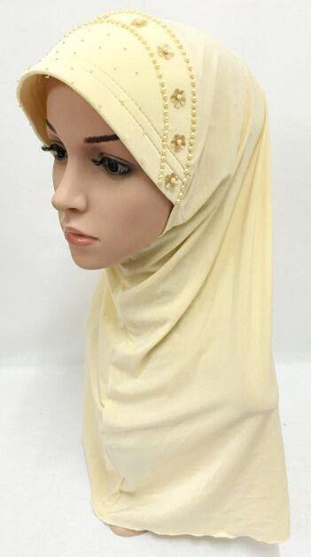 Summer LightWeight Lycra Slip-on Muslim Hijab Islamic Scarf Shawls - Arabian Shopping Zone