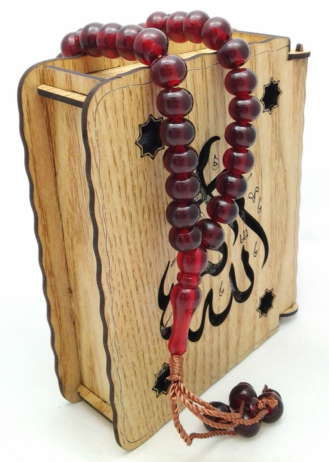 Acrylic TESBİH Islamic Prayer Beads tasbih MASBAHA Misbaha Tasbeeh - Islamic Shop