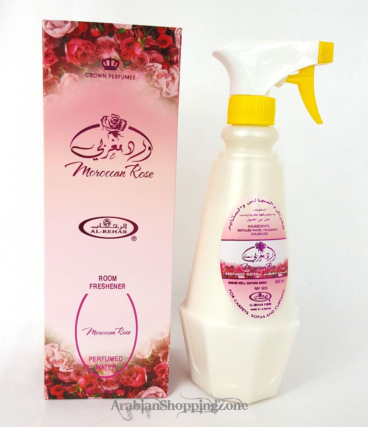 AL Rehab Room Freshener Spray 500ML Arab Fragrance Water Base 25 Types - Islamic Shop